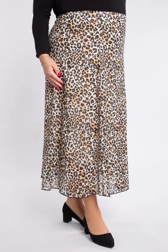 Suknja s leopard printom