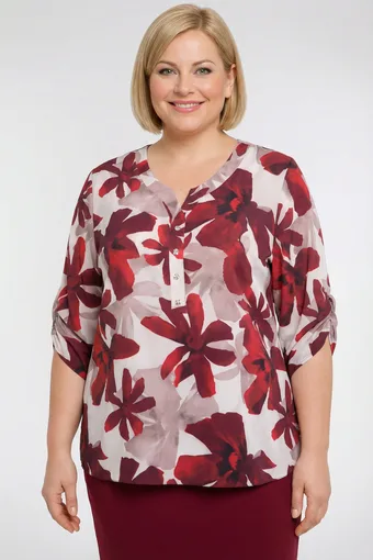 Bluza s bordo uzorkom