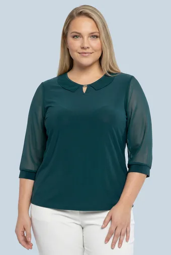 copy of Bluza s bijelim i bež uzorcima