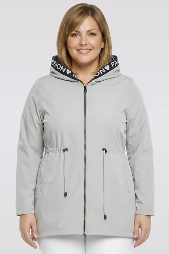 Svijetlosiva jakna