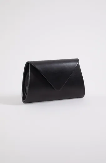 Mat crna Clutch torbica