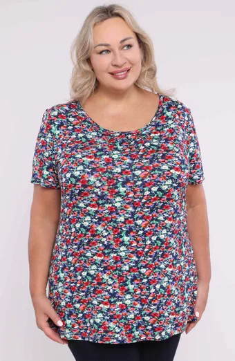 Bluza sa šarenim cvijećem