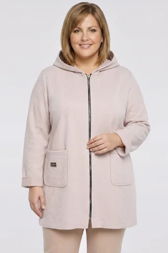 Bež prugasta Jakna