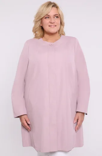 Elegantan ružičasti kaput