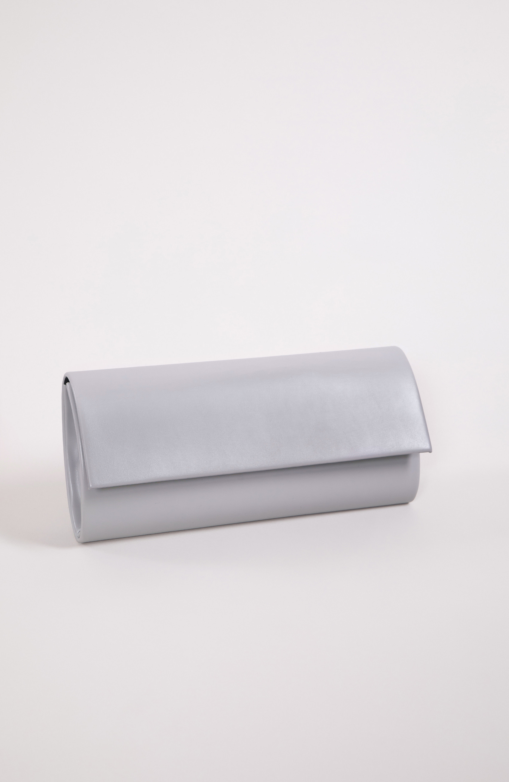 Svijetlosiva mat Clutch torbica